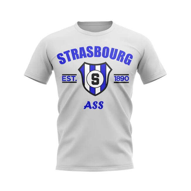 Vintage 2025-2026 Strasbourg Professional T-shirt - Machine Washable
