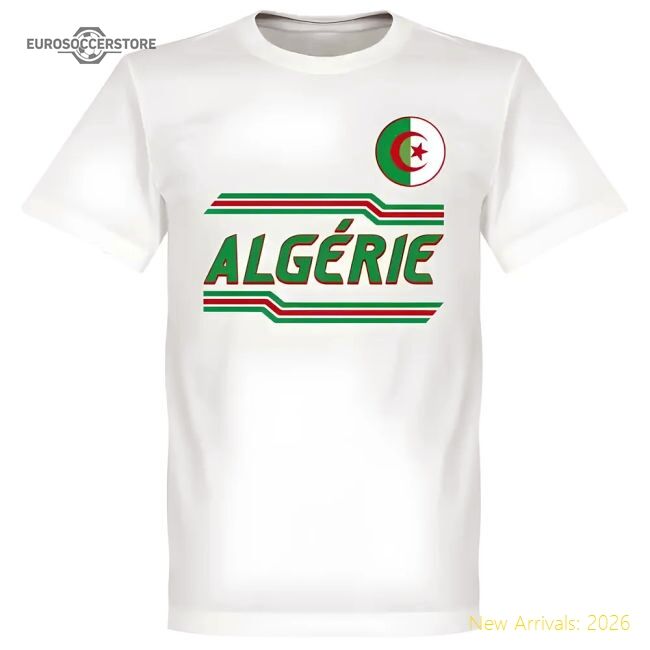 Algeria Team 20242025 Regular Shirt  Top Retro Sleek Quickdry