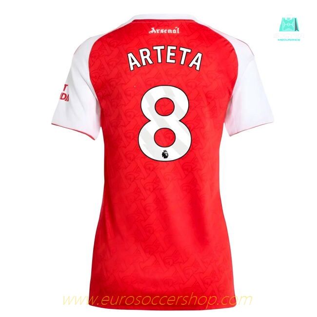 2025-2026 Arsenal Home Shirt (Womens) (Arteta 8)