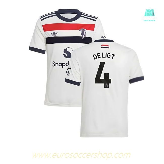 2024-2025 Man Utd Third Shirt (Kids) (De Ligt 4)