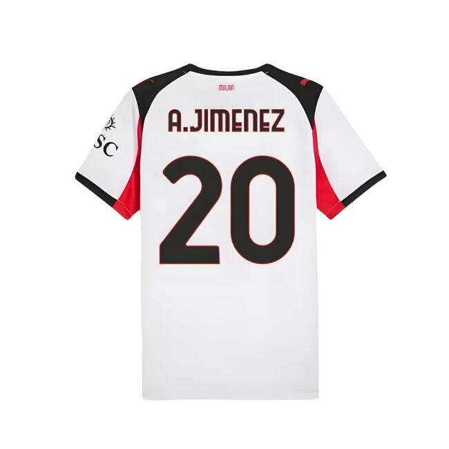 Excellent Milan Jimenez 2 #0 2025-2026 Season Official Merchandi (v3)