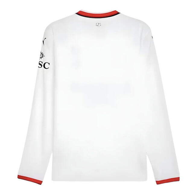 2024-2025 AC Milan Away Long Sleeve Shirt