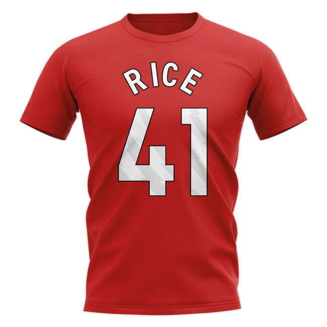 Declan Rice Arsenal Hero T-shirt (Red)