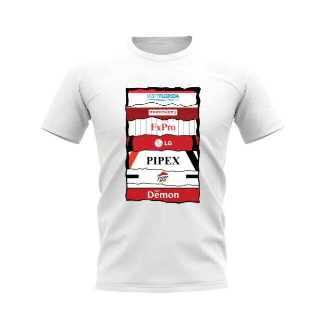 2022-24 Fulham Home Soccer Shirt # L M S