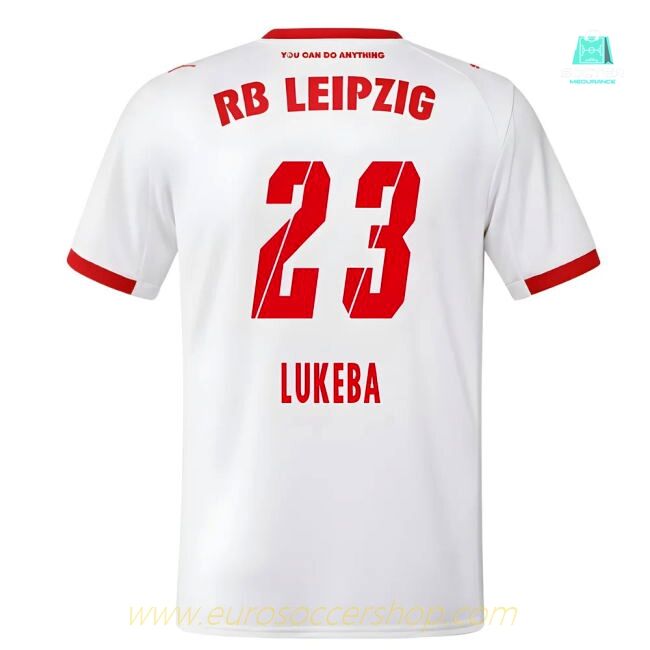 2025-2026 Red Bull Leipzig Home Shirt (Lukeba 23)