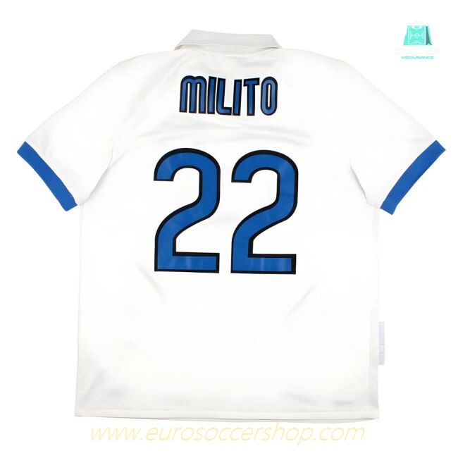 Inter Milan 2009-10 Away Shirt (L) Milito #22 (Very Good)