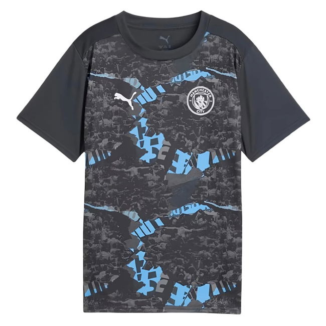 Man City Original 2024-2025 Man City Prematch SS Jersey (Strong Gra...