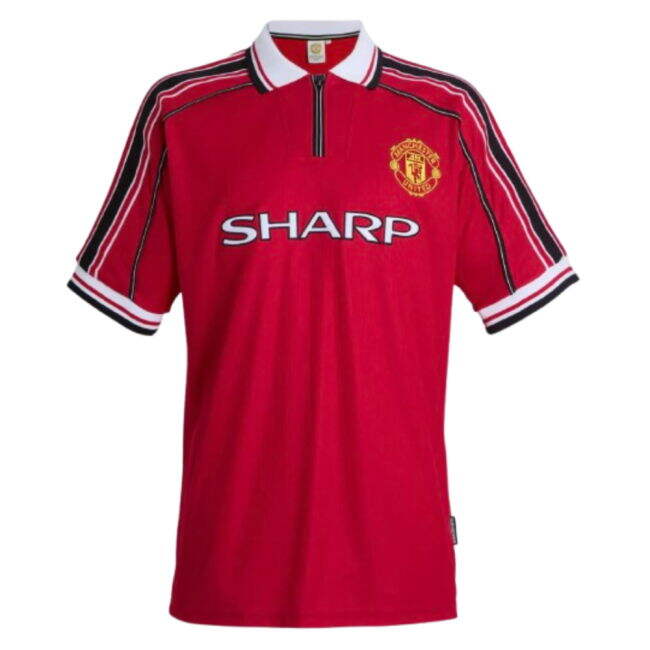 Manchester United 1998-20 Home Football Shirt () M S Kids