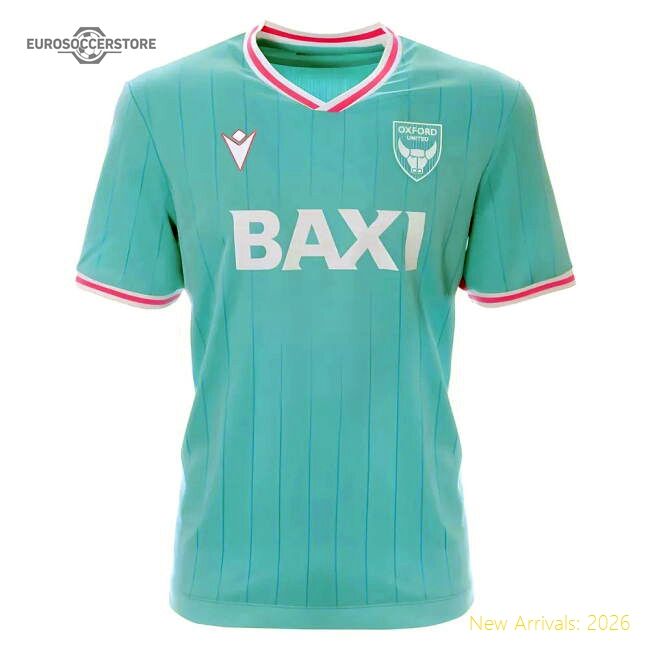 Official 2025-2026 Oxford United Third Shirt - Premium Quality Baby