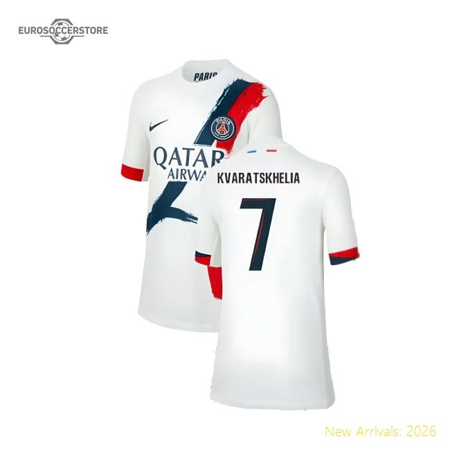 Performance 2024-2025 Psg Away Shirt (Kids) (Kvaratskhelia 7)