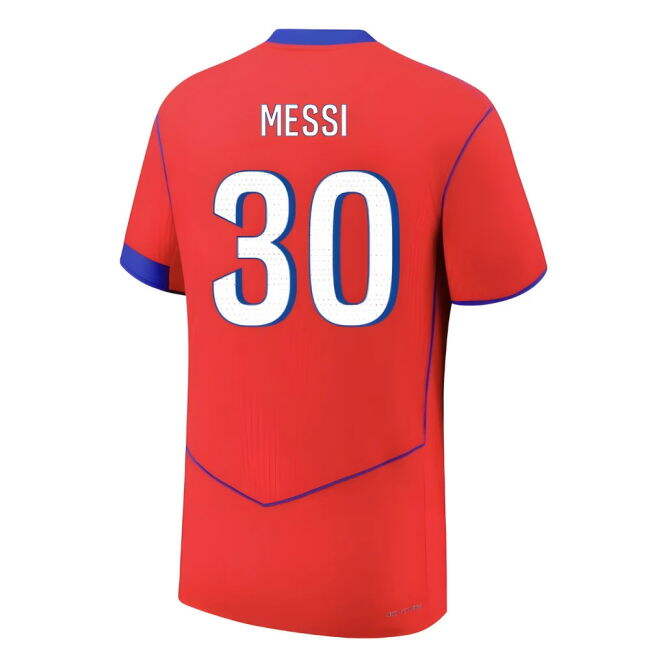 2025-2026 PSG Authentic Third Shirt (Messi 30)