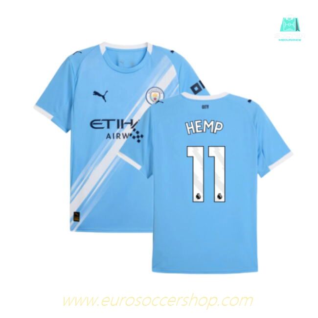 2025-2026 Man City Home Shirt (Hemp 11)