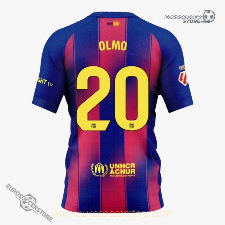 Barcelona x Ed Sheeran El Clásico OLMO 25-26 Jersey (Player Version)