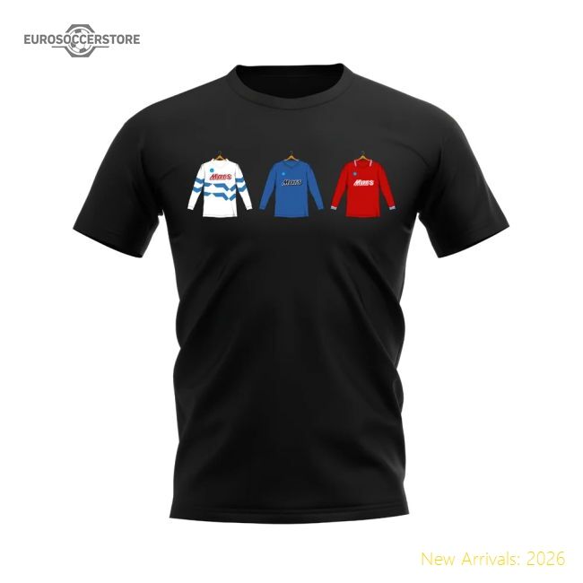 Napoli Match-ready Shirt Jersey Calcio Italiano Kappa Kombat