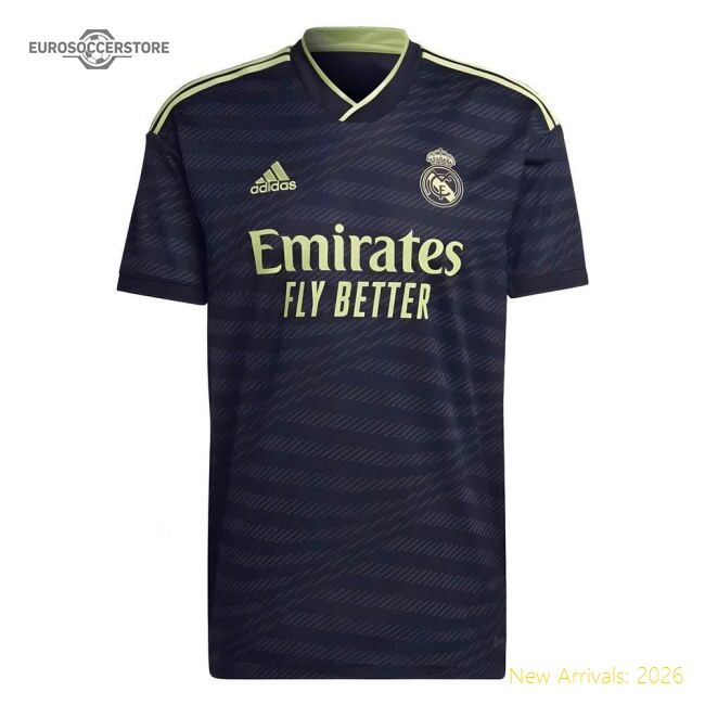 Top-tier Real Madrid Third Jersey 2022-2023 Flexible Advanced Textile
