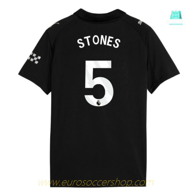 2025-2026 Man City Away Mini Kit (Stones 5)