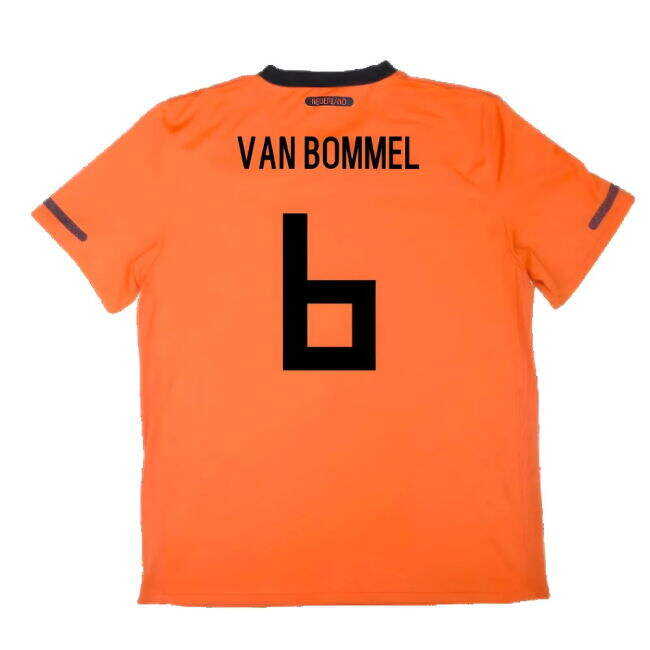 Wholesale Holland 2010-11 Home Shirt (3xl) ((Very Good) 3XL) (Van Bommel 6) Discount Campaign