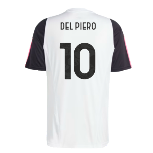 Official Licensed Juve Juventus Training Shirt White Del Piero #10...