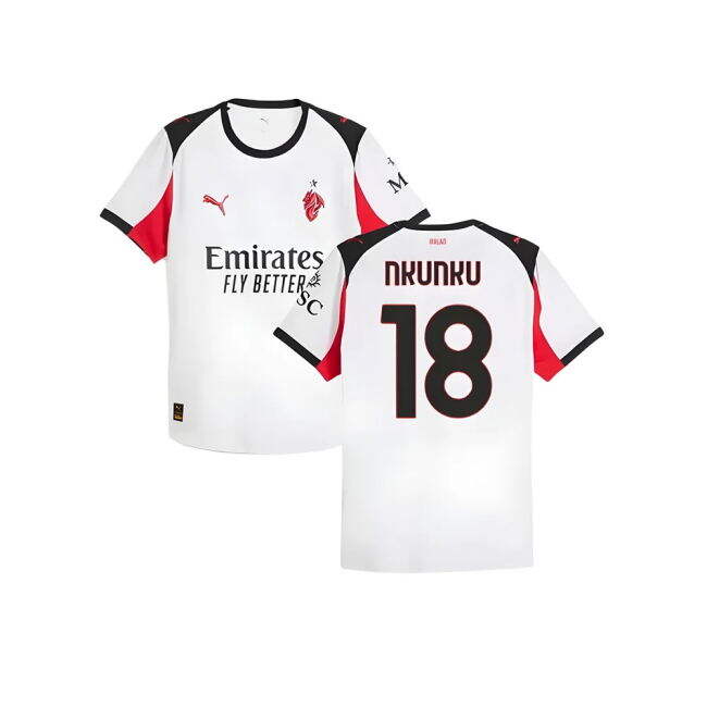 2025-2026 AC Milan Away football shirt - high quality performance wear