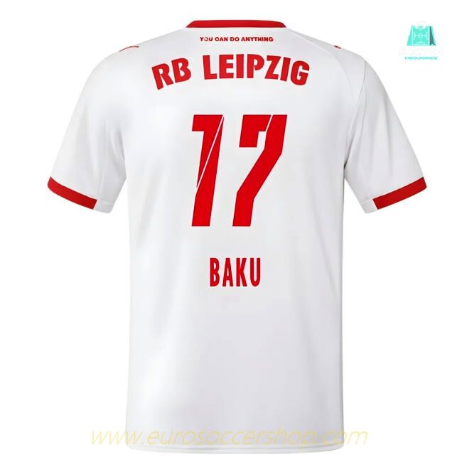 2025-2026 Red Bull Leipzig Home Shirt (Baku 17)