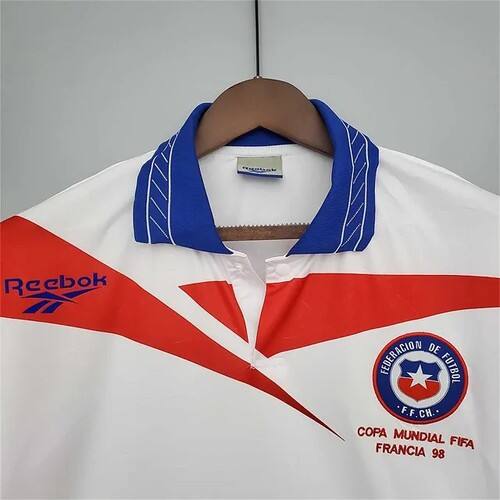 Authentic 1998 Chile Jersey Retro World Cup With Classic Design -
