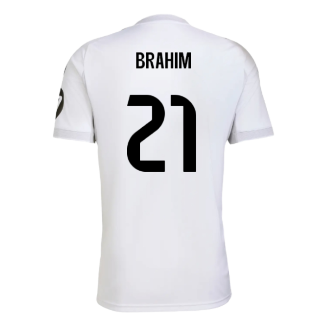 2025-2026 Real Madrid Home Vintage Football Shirt (Brahim 21)