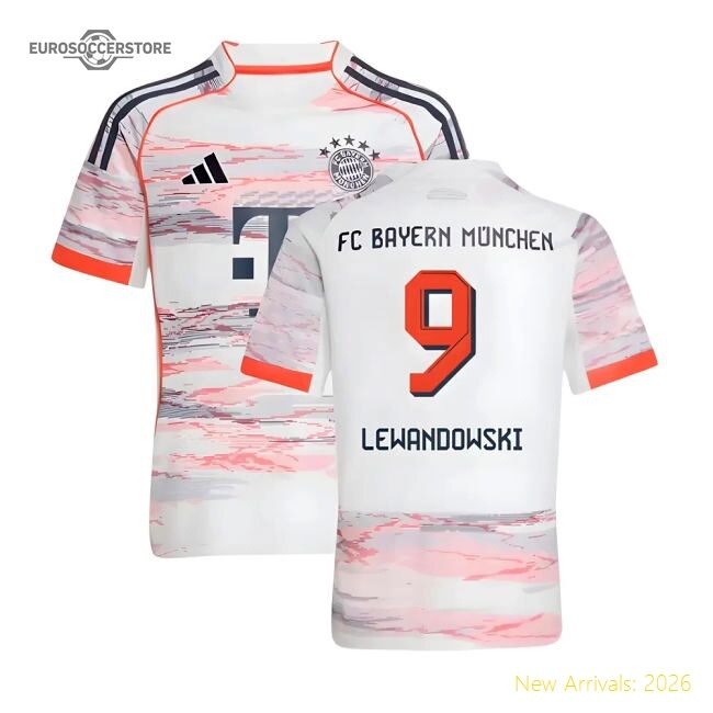 2025-2026 Bayern Munich Second Jersey (kids) (lewandowski 9)