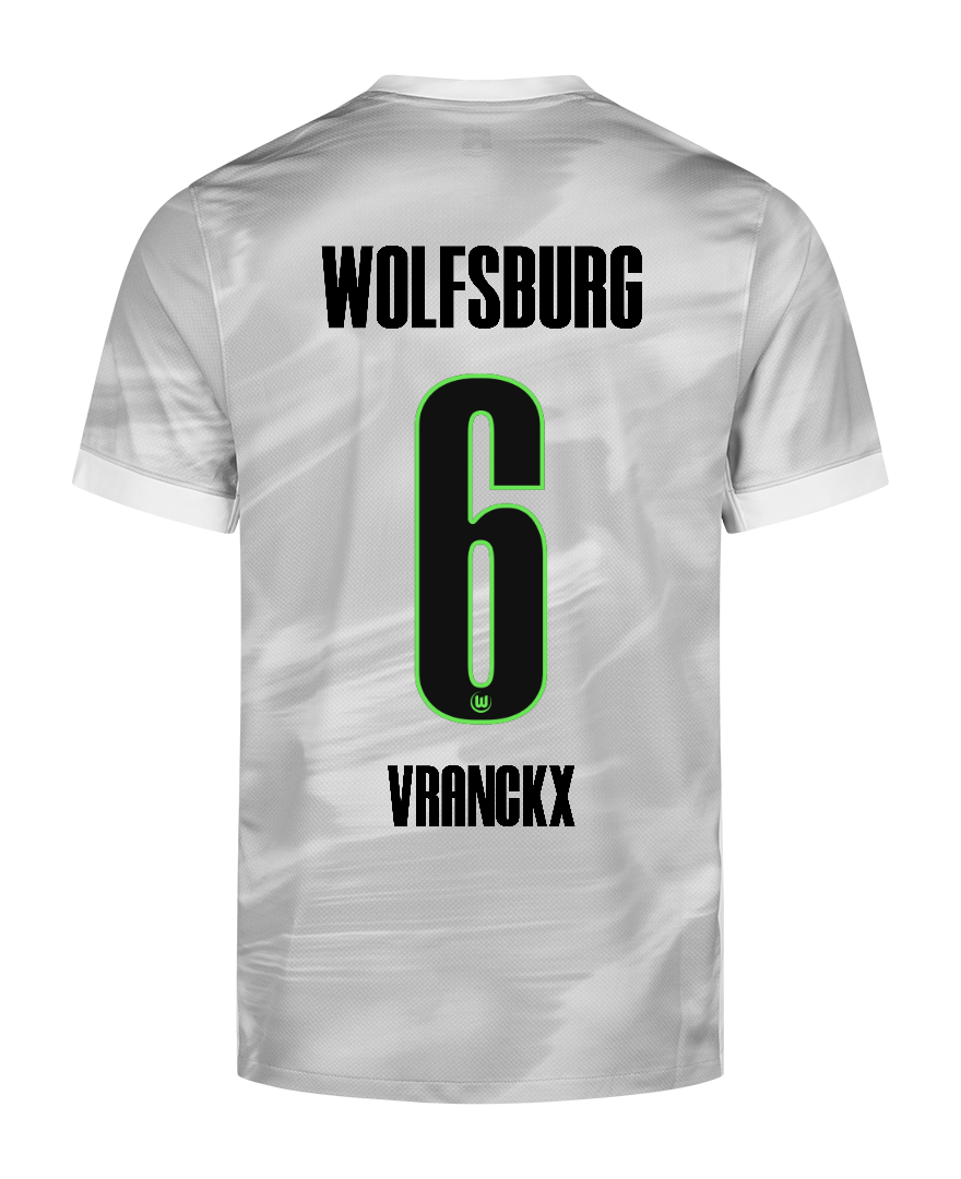 Wolfsburg 25-26 Season Away VRANCKX 6 Jersey