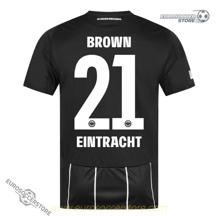 Eintracht Frankfurt 25-26 Champions League BROWN 21 Football Jersey