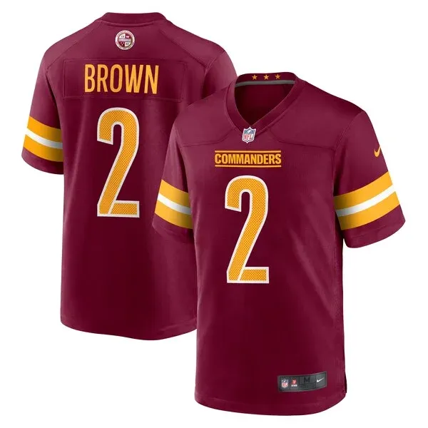 None Dyami Brown Game Jersey - Burgundy | NFL Player Jersey | NFL Foot