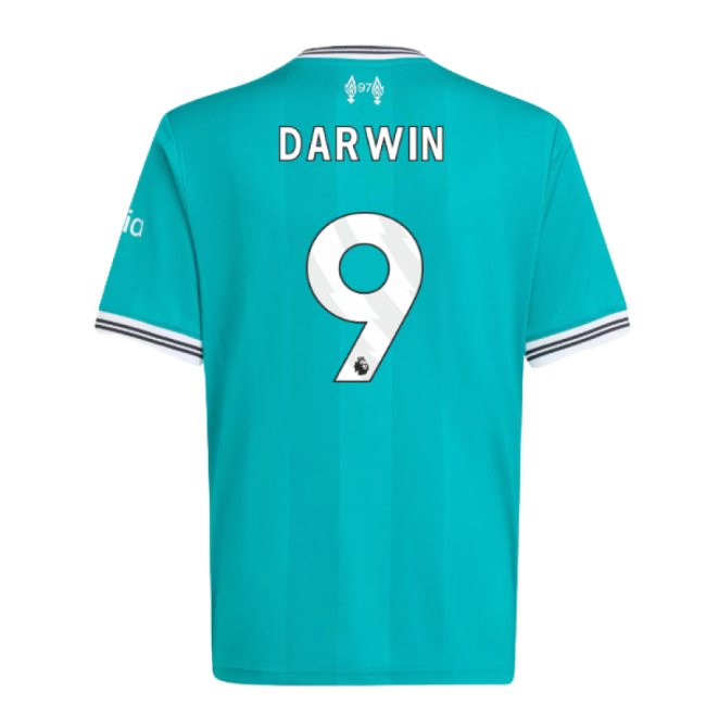 2025-2026 Liverpool Third Shirt (Kids) (Darwin 9) - fan gear