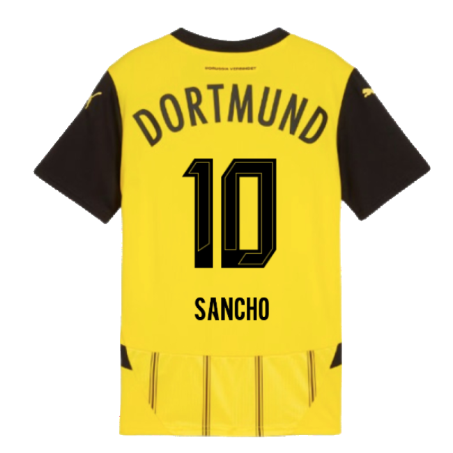 Kids Sancho 10 Top Quality Borussia Dortmund 2024-2025 Home Strip