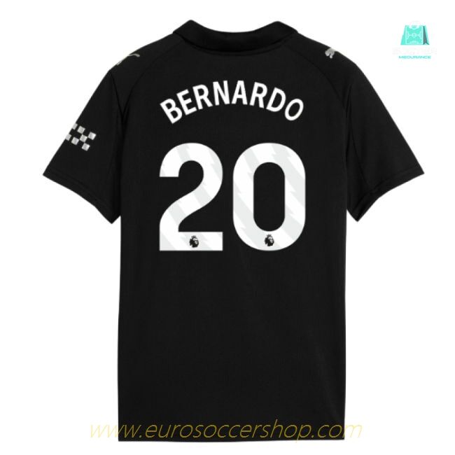 2025-2026 Man City Away Shirt (Kids) (Bernardo 20)