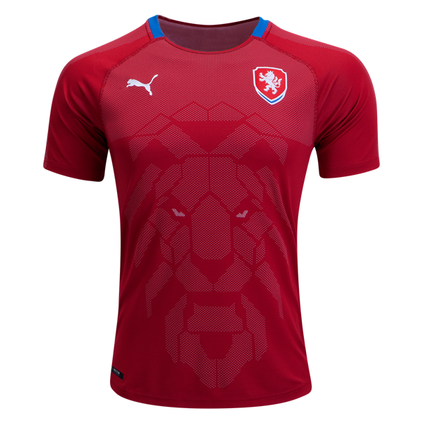 Czech Republic Home 2018 World Cup Soccer Jersey Shirt - World Cup
