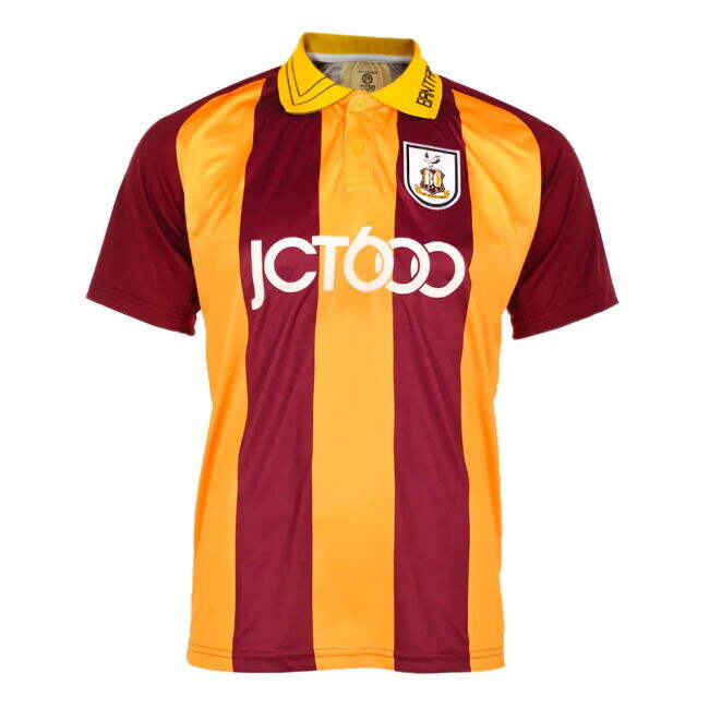 Bradford City Retro official style Home Shirt 1999-2000 (Adult