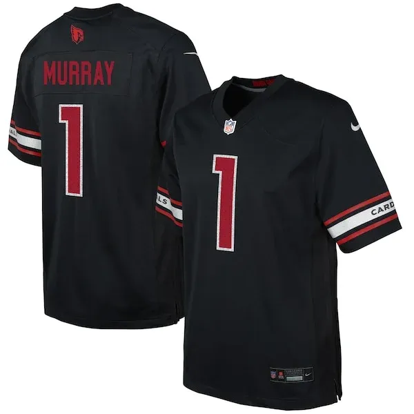 None Kyler Murray Game Jersey - Black | NFL Player Jersey | NFL Footba