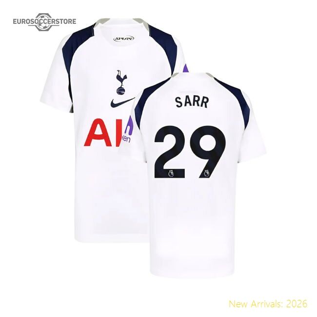 Luxury 2025-2026 Tottenham Hotspur Hotspur Home Shirt (kids) (sarr 29)