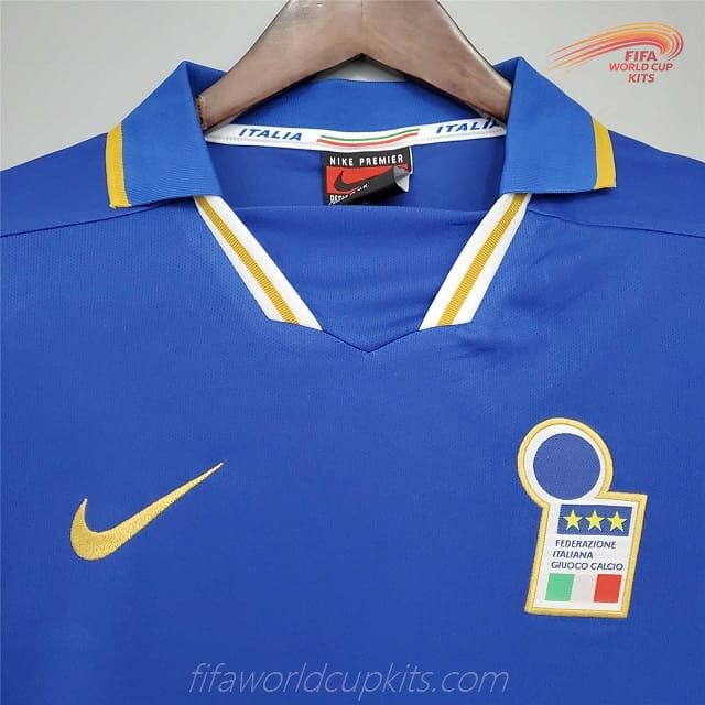 Italy 1996 vintage Home Soccer Jersey