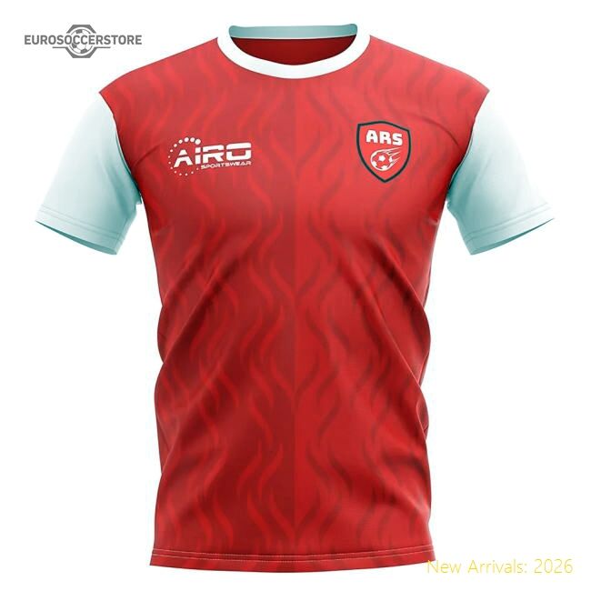 Premium 2025-2026 North London Home Concept Football Shirt - Womens