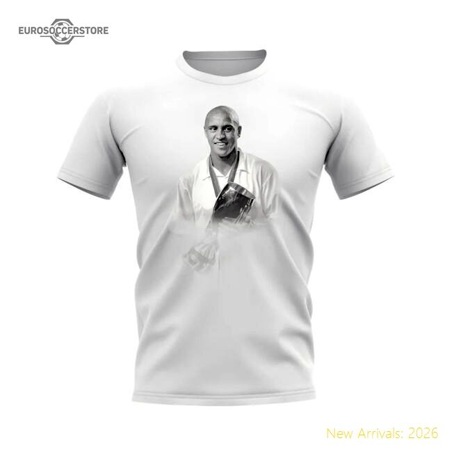 Roberto Carlos Real Madrid Legend T-shirt (white) - Great Value