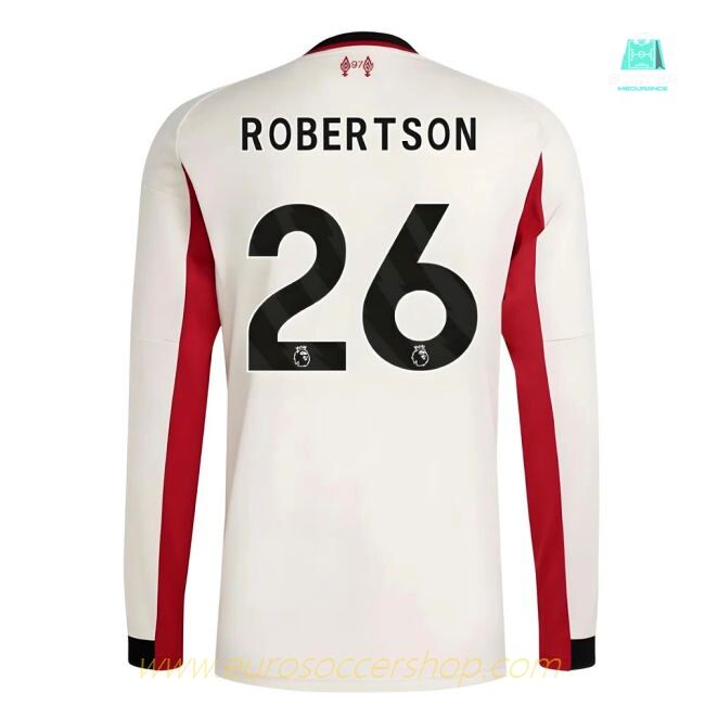 2025-2026 Liverpool Long Sleeve Away Shirt (Robertson 26)
