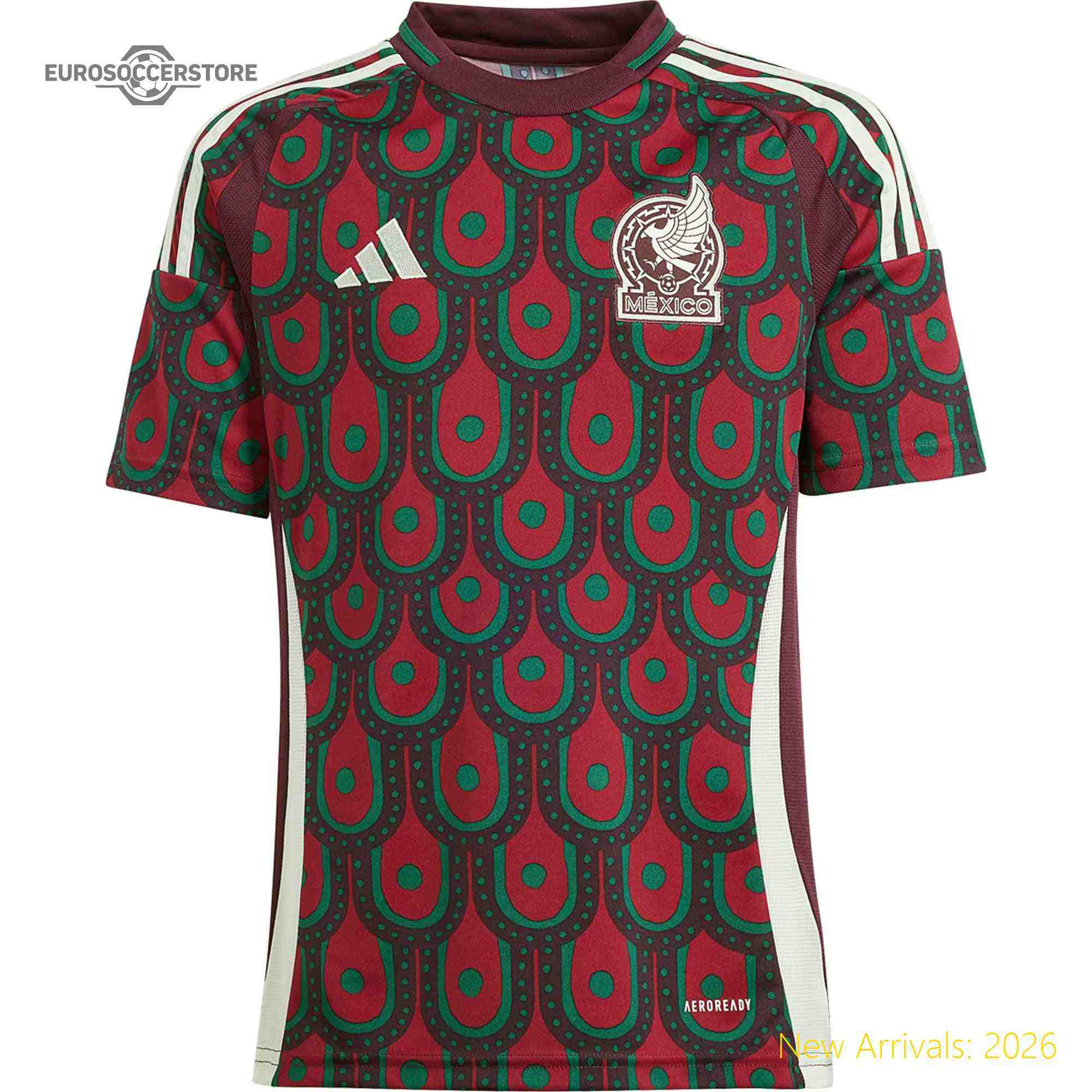 Officially Licensed Kids Mex Team Home Official Jersey 2024