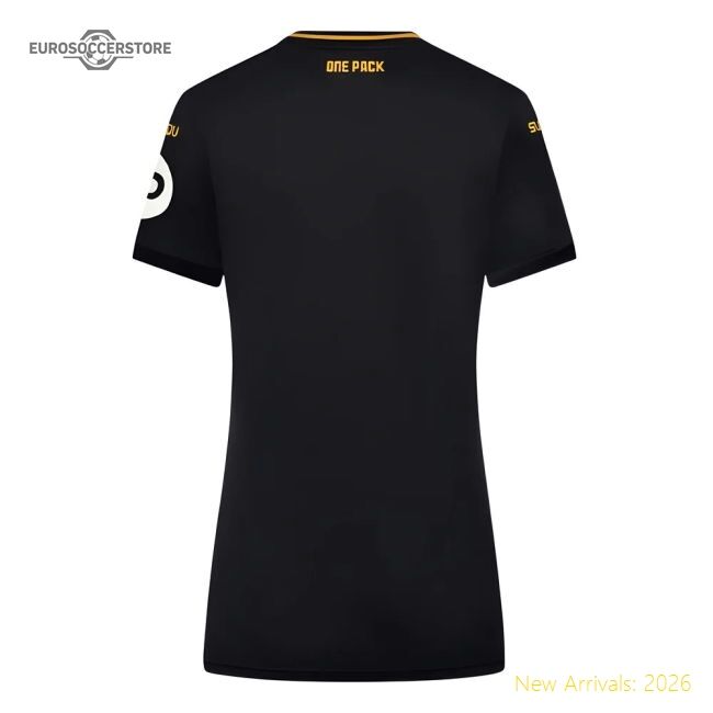 Luxury 2024-2025 Wolves Away Shirt - Womens - Affordable