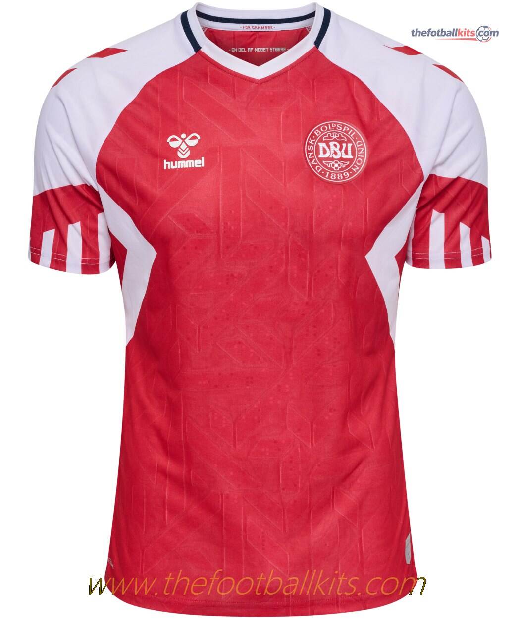 Denmark Home Soccer Kit 2023