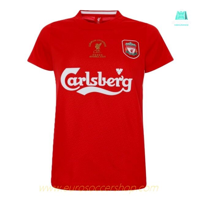 Liverpool FC 2005 Istanbul Home Shirt (Womens)