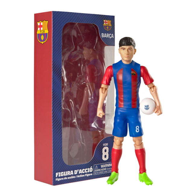 FC Barcelona Pedri 20cm Action Figure Jersey - Pro - New- ClubPride
