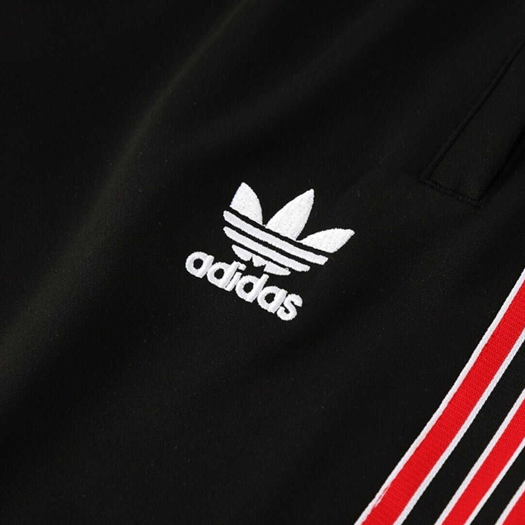 Manchester United Jacket Tracksuit 2025/26 Red&Black