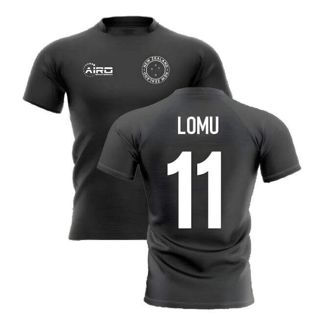 2025-2026 New Zealand Home Concept Rugby Shirt (Lomu 11)