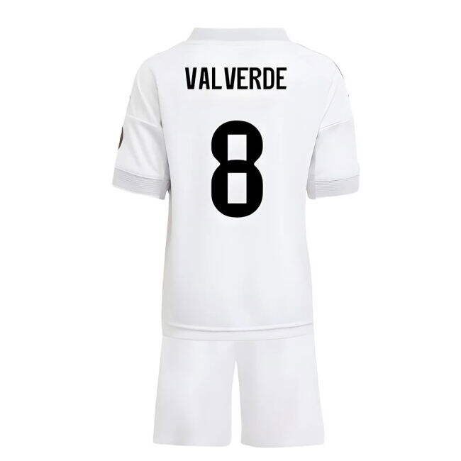 2025-2026 Real Madrid CF Kit (Valverde 8) | Sale Price | Authentic