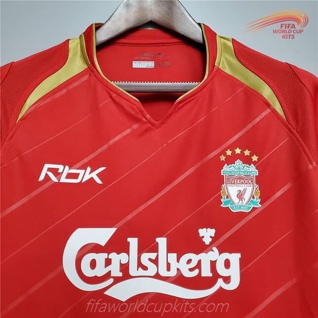 Liverpool season 05-06 Home Game Football Jersey